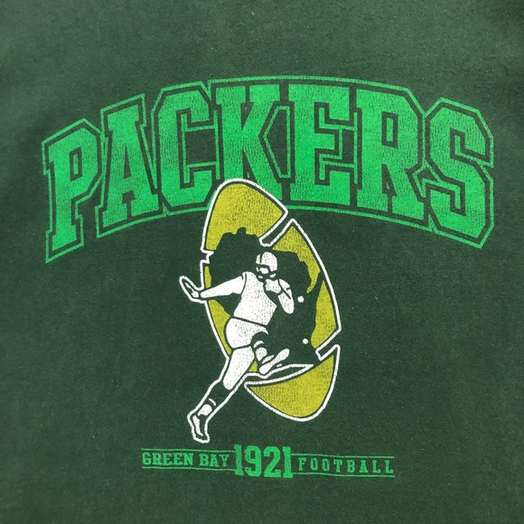 Vintage Green Bay Packers Football Graphic Tee Fruit of the Loom Men's Size XL - Picture 3 of 8